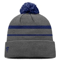 Beanie Pom - Tuque à revers avec pompon pour adulte