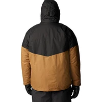 Last Tracks (Plus Size) - Men's Hooded Insulated Jacket