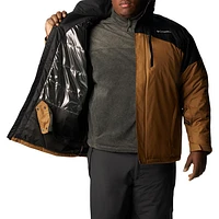 Last Tracks (Plus Size) - Men's Hooded Insulated Jacket