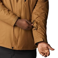 Last Tracks (Plus Size) - Men's Hooded Insulated Jacket