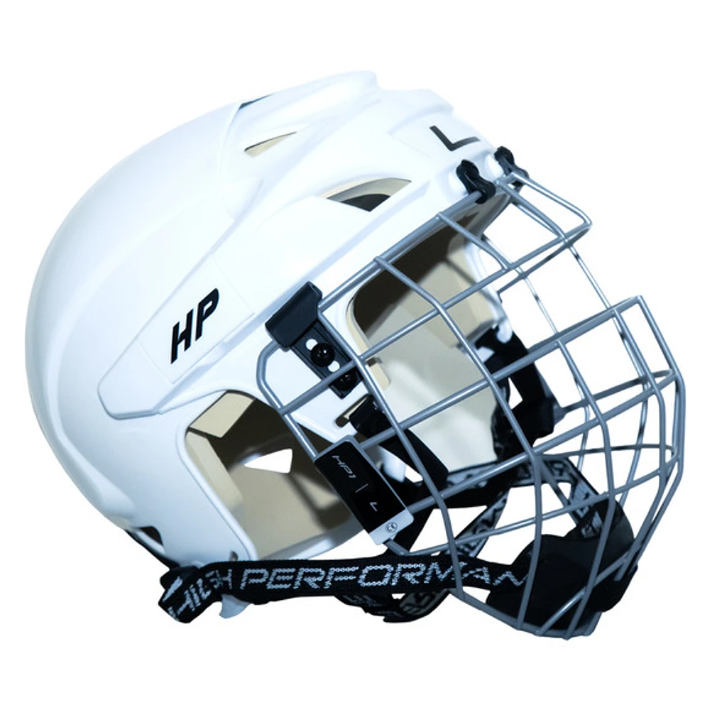 HP1 - Casque et grille de dek hockey