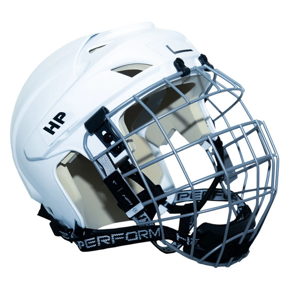 HP1 - Casque et grille de dek hockey