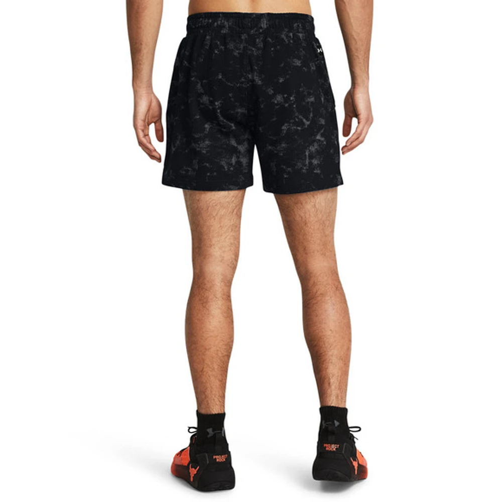 Project Rock AOP Rival Terry - Men's Training Shorts