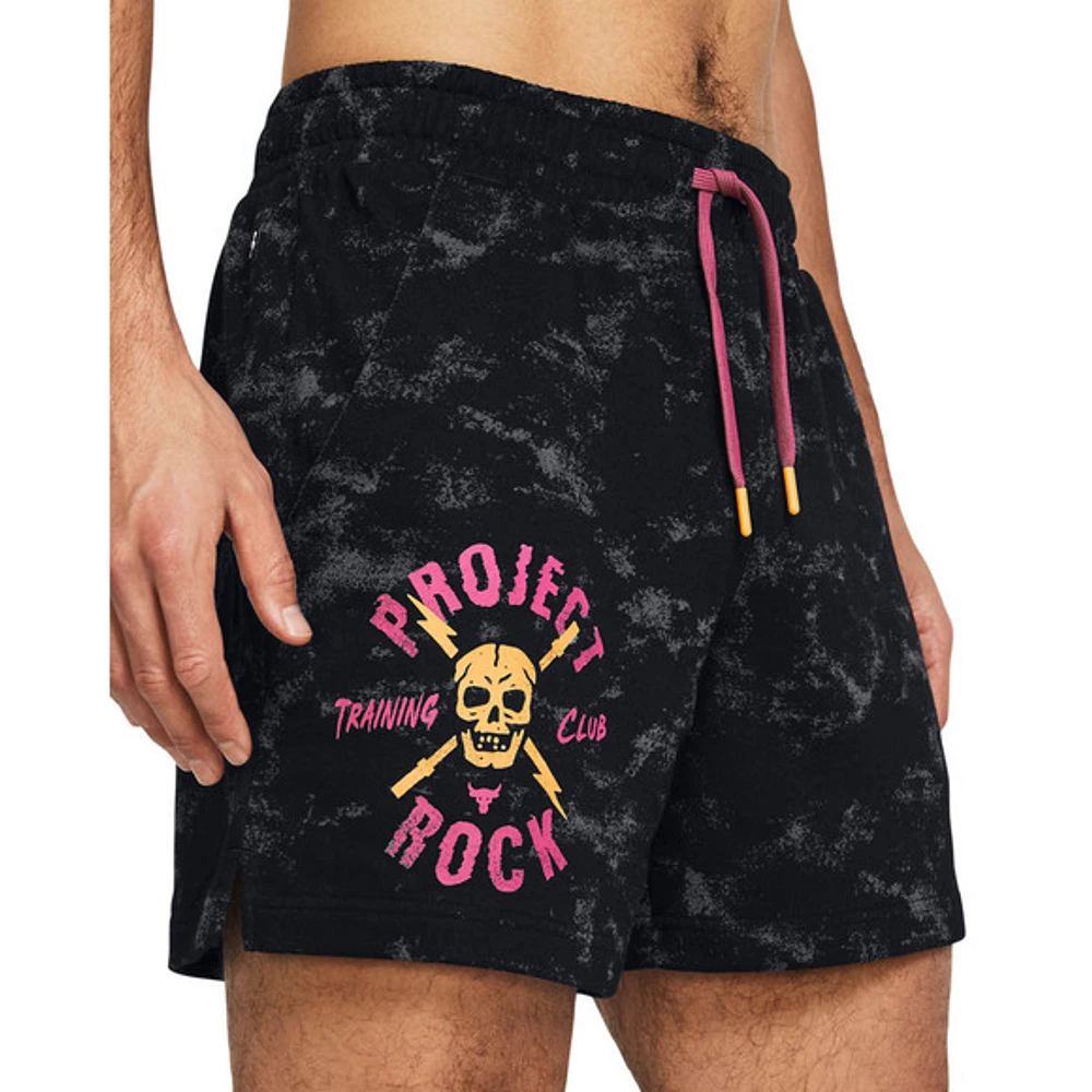 Project Rock AOP Rival Terry - Men's Training Shorts