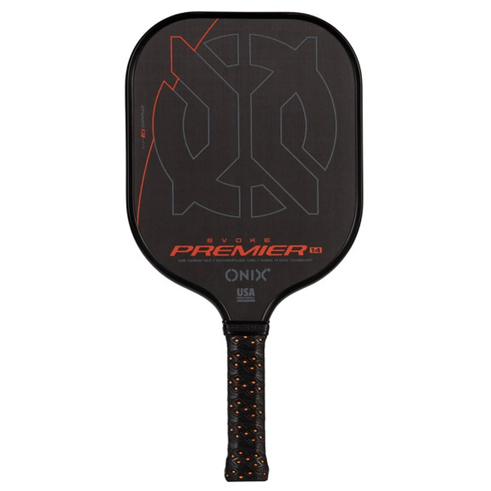 Evoke Premier Pro Raw Carbon 14 - Pickleball Paddle