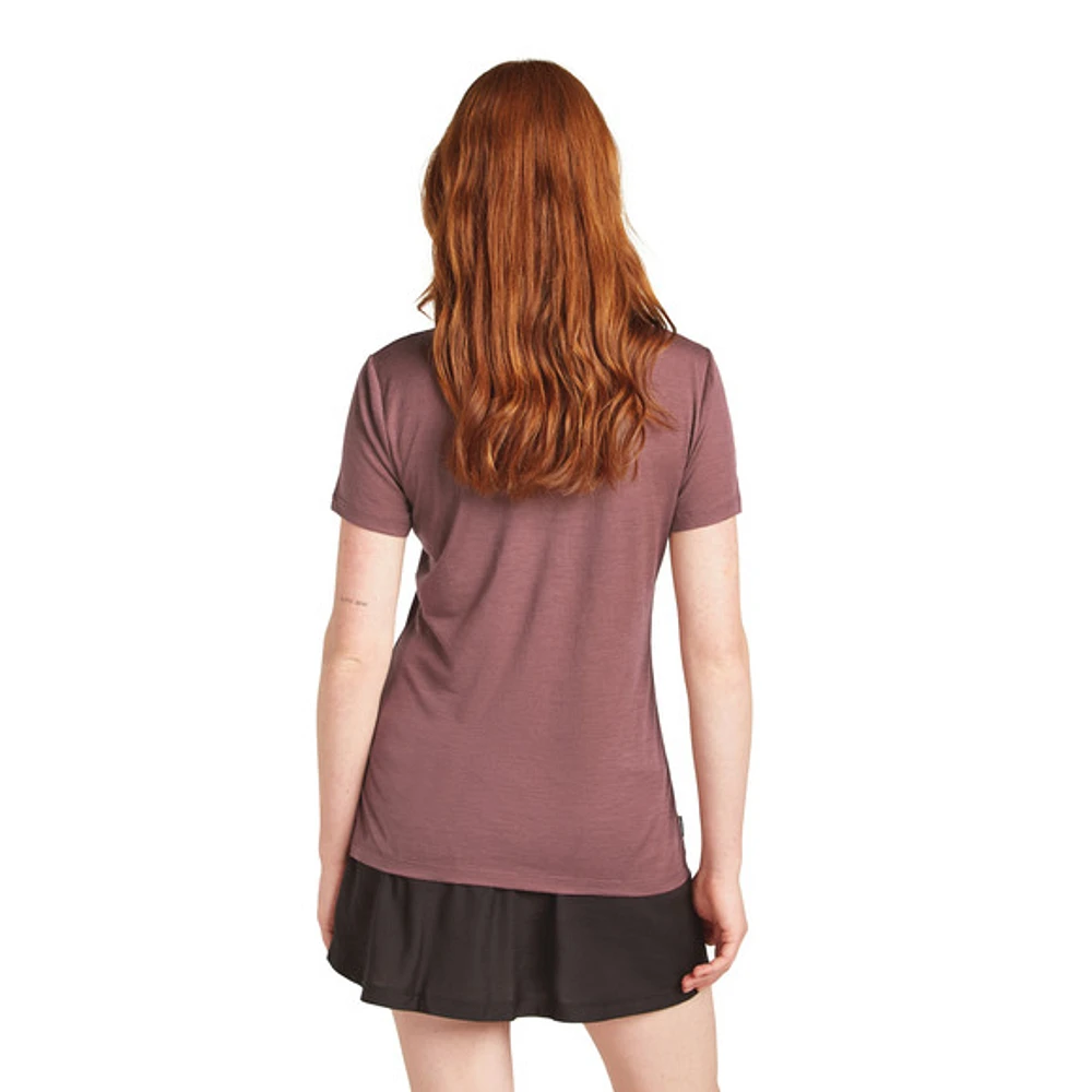 MERINO 150 TECH LITE VAN CAMP - T-SHIRT M/C FEMME