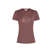 MERINO 150 TECH LITE VAN CAMP - T-SHIRT M/C FEMME