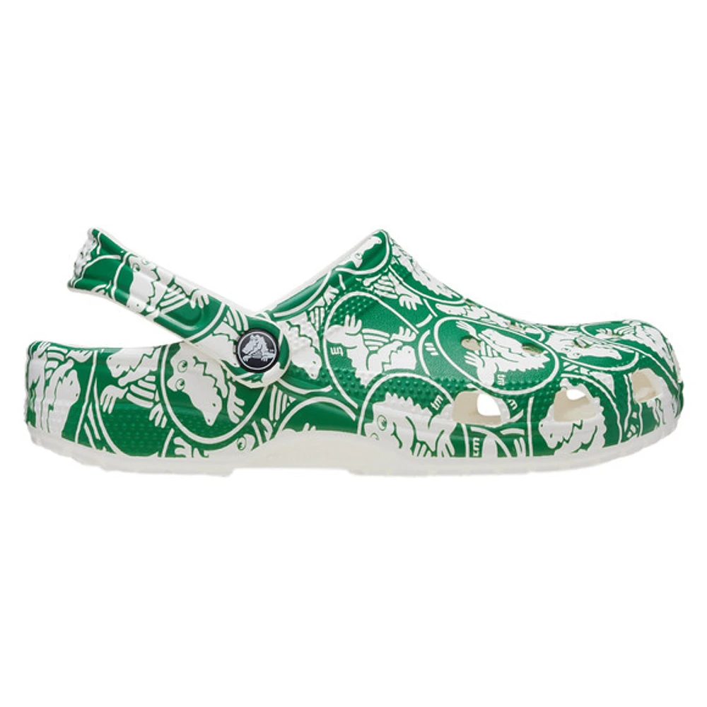 Classic Duke Print - Adult Casual Clogs