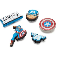 Jibbitz Captain America - Breloques pour chaussures Crocs