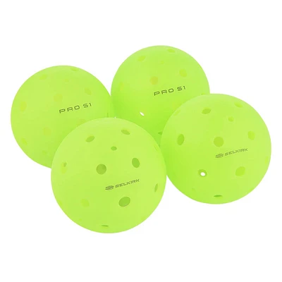 Pro S1 (Pack of 4) - Pickleball Balls