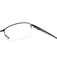 Finn Semi Rimless - Black Glasses 