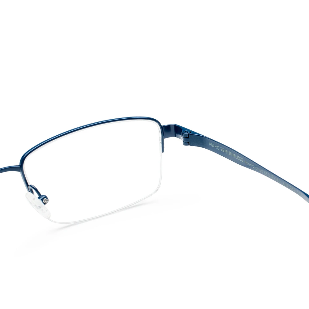 Marc Semi Rimless - Navy Glasses 