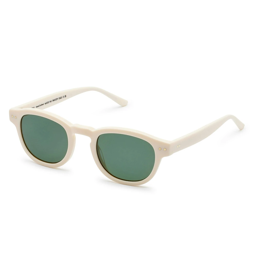 Yeats II Sunglasses - Bone 