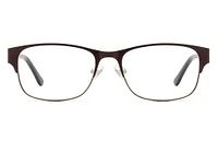 Leigh Metal - Burgundy Glasses 