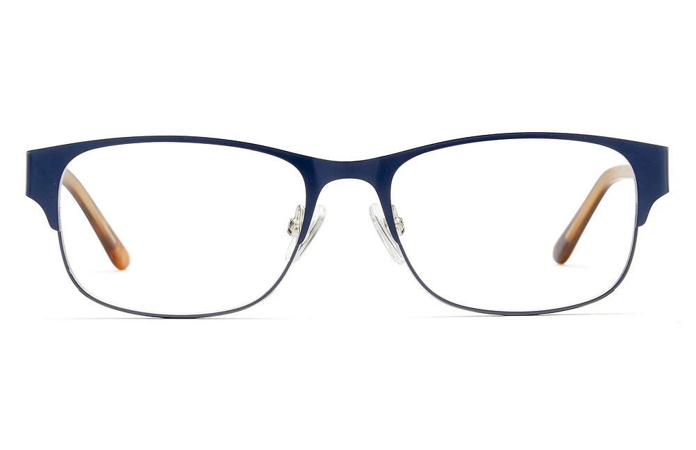 Leigh Metal - Navy Glasses 