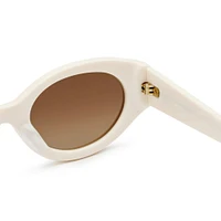 Pheobe Sunglasses - Bone 