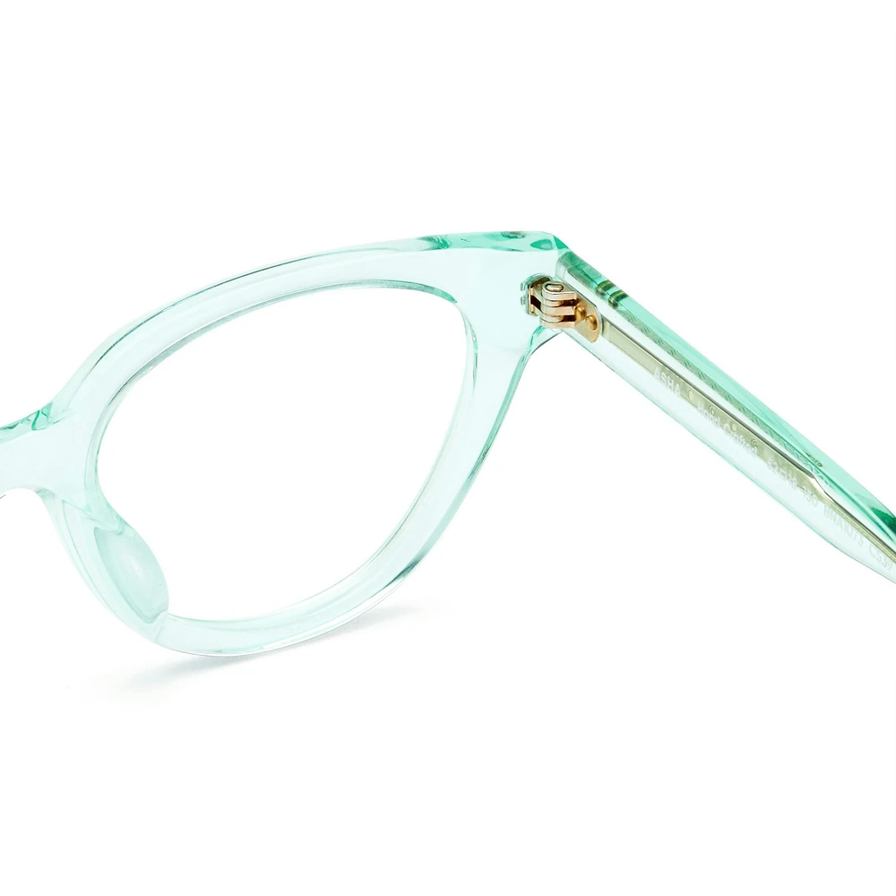 Asha - Aqua Glasses 