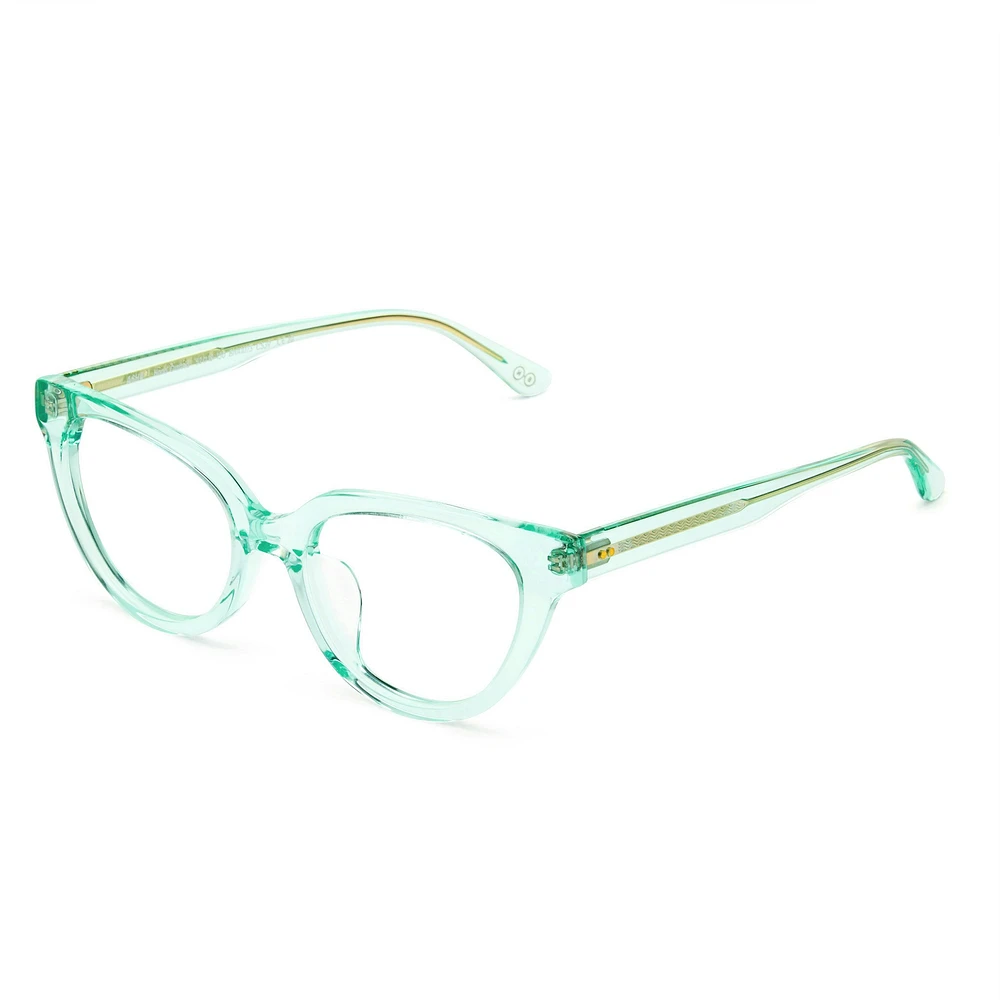 Asha - Aqua Glasses 