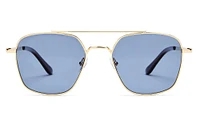 Crossfield Sunglasses - Gold 