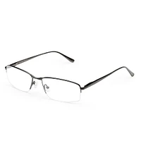 Finn Semi Rimless - Black Glasses 