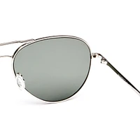 Maverick Sunglasses - Silver 