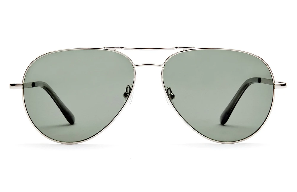 Maverick Sunglasses - Silver 