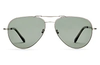Maverick Sunglasses - Silver 