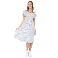 DRESS WITH SMOCK PARA DAMA FOREVER 21