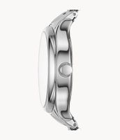 Modern Sophisticate Multifunction Stainless Steel Watch