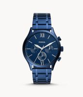 Fenmore Multifunction Navy Stainless Steel Watch