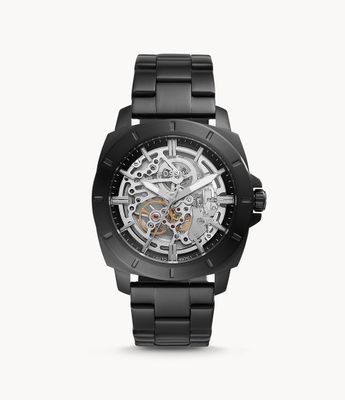 Privateer Sport Mechanical Black Stainless Steel Watch