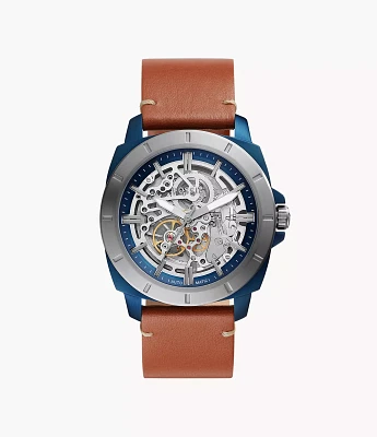 Privateer Sport Mechanical Luggage Leather Watch