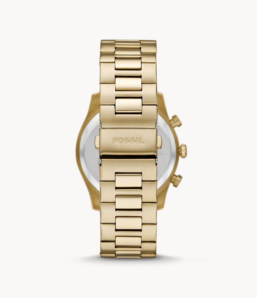 Sullivan Multifunction Gold-Tone Stainless Steel Watch - BQ2536 - Fossil