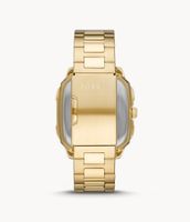 Inscription Automatic Gold-Tone Stainless Steel Watch - BQ2573 - Fossil