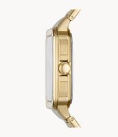 Inscription Automatic Gold-Tone Stainless Steel Watch - BQ2573 - Fossil