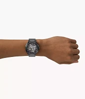 Evanston Automatic Black Stainless Steel Watch