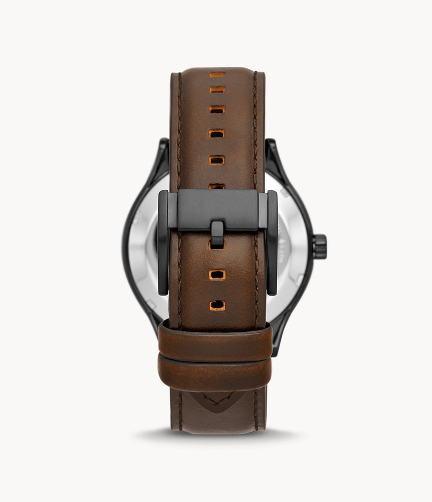 Fenmore Automatic Brown Leather Watch