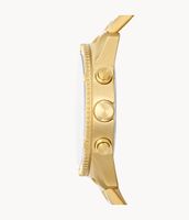 Brox Multifunction Gold-Tone Stainless Steel Watch - BQ2652 - Fossil