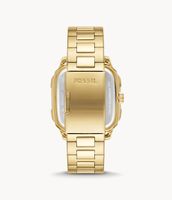 Multifunction Gold-Tone Stainless Steel Watch - BQ2656 - Fossil