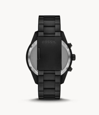 Brox Automatic Black Stainless Steel Watch - BQ2668 - Fossil