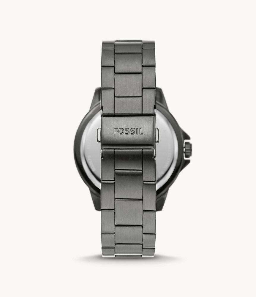 Bannon Automatic Smoke Stainless Steel Watch