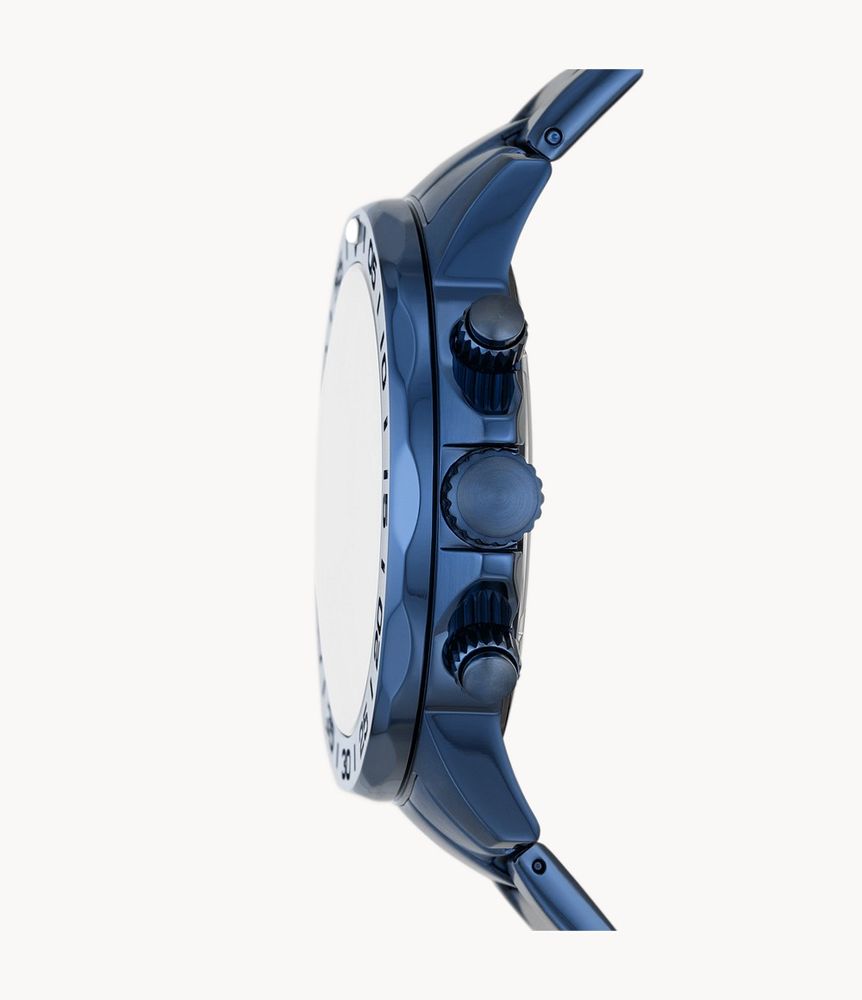 Bannon Multifunction Blue Stainless Steel Watch - BQ2691 - Fossil