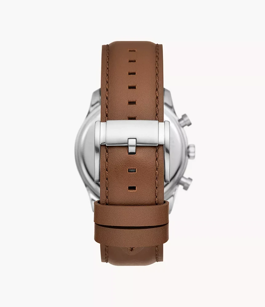 Sullivan Multifunction Brown LiteHide™ Leather Watch