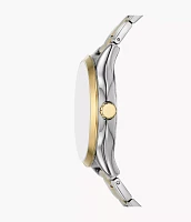 Fenmore Three-Hand Two-Tone Stainless Steel Watch