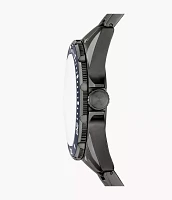 Dalton Three-Hand Smoke Stainless Steel Watch