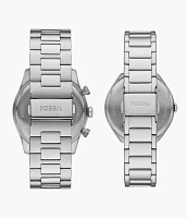 Sullivan Multifunction Stainless Steel Watch Set