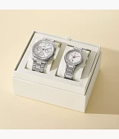 Sullivan Multifunction Stainless Steel Watch Set