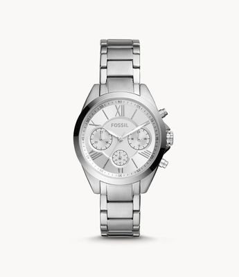 Modern Courier Midsize Chronograph Stainless Steel Watch