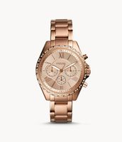 Modern Courier Chronograph Rose Gold-Tone Stainless Steel Watch