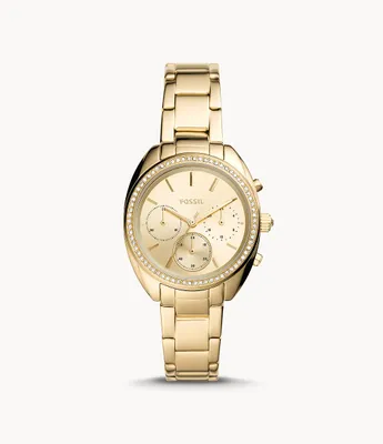 Vale Chronograph Gold-Tone Stainless Steel Watch